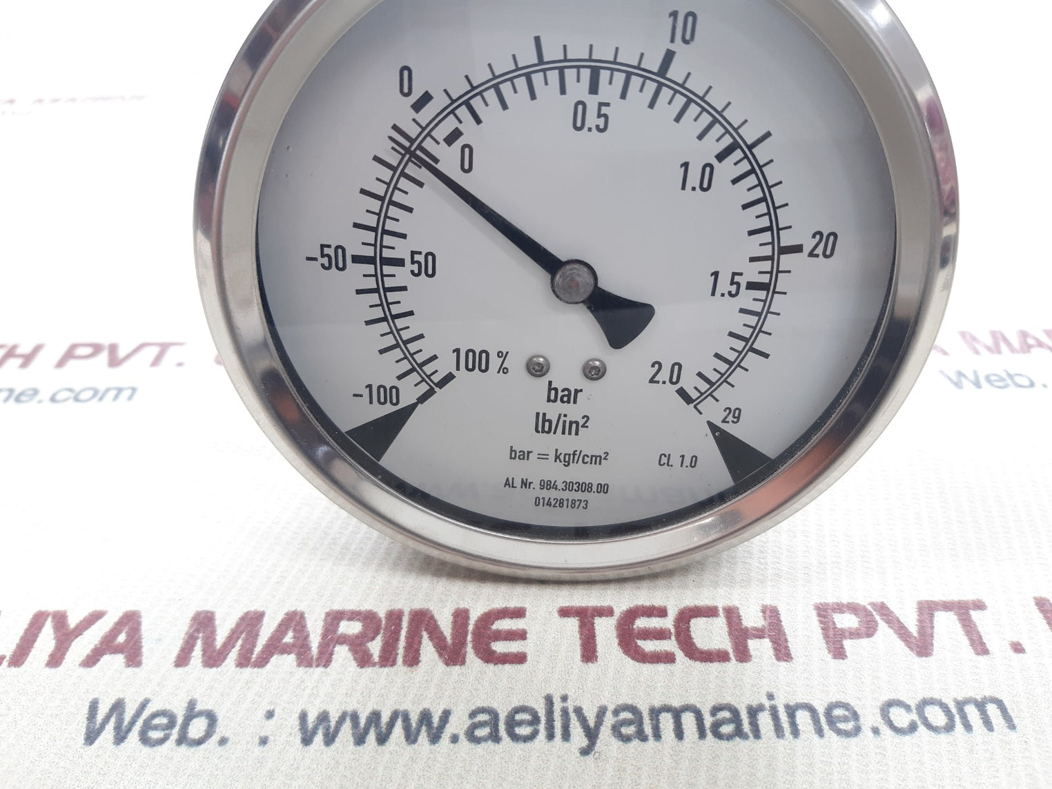 Alfa laval 984.30308.00 compound gauge