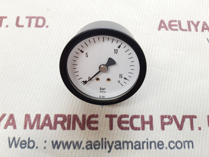 Enfm pressure gauge 0-16bar