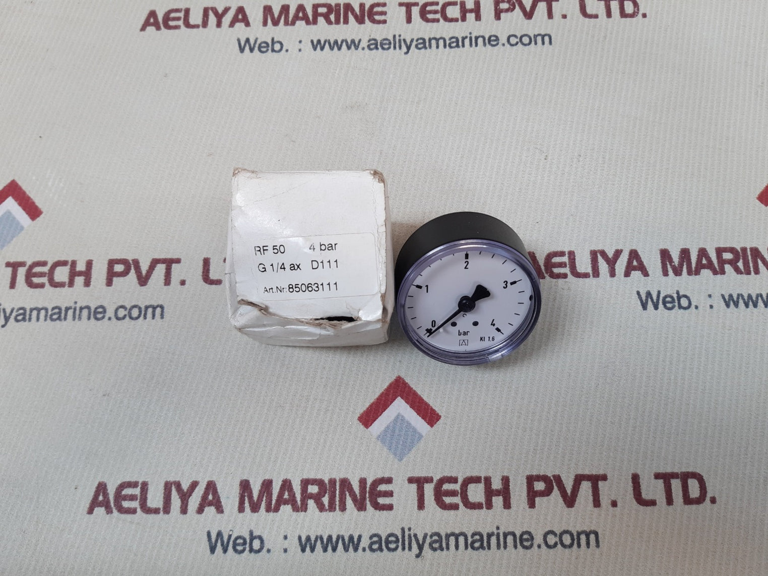 Kl 1.6 pressure gauge 85063111 0-4bar