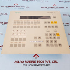 Siemens 6dd 1670-0af0 simadyn d operator panel op1