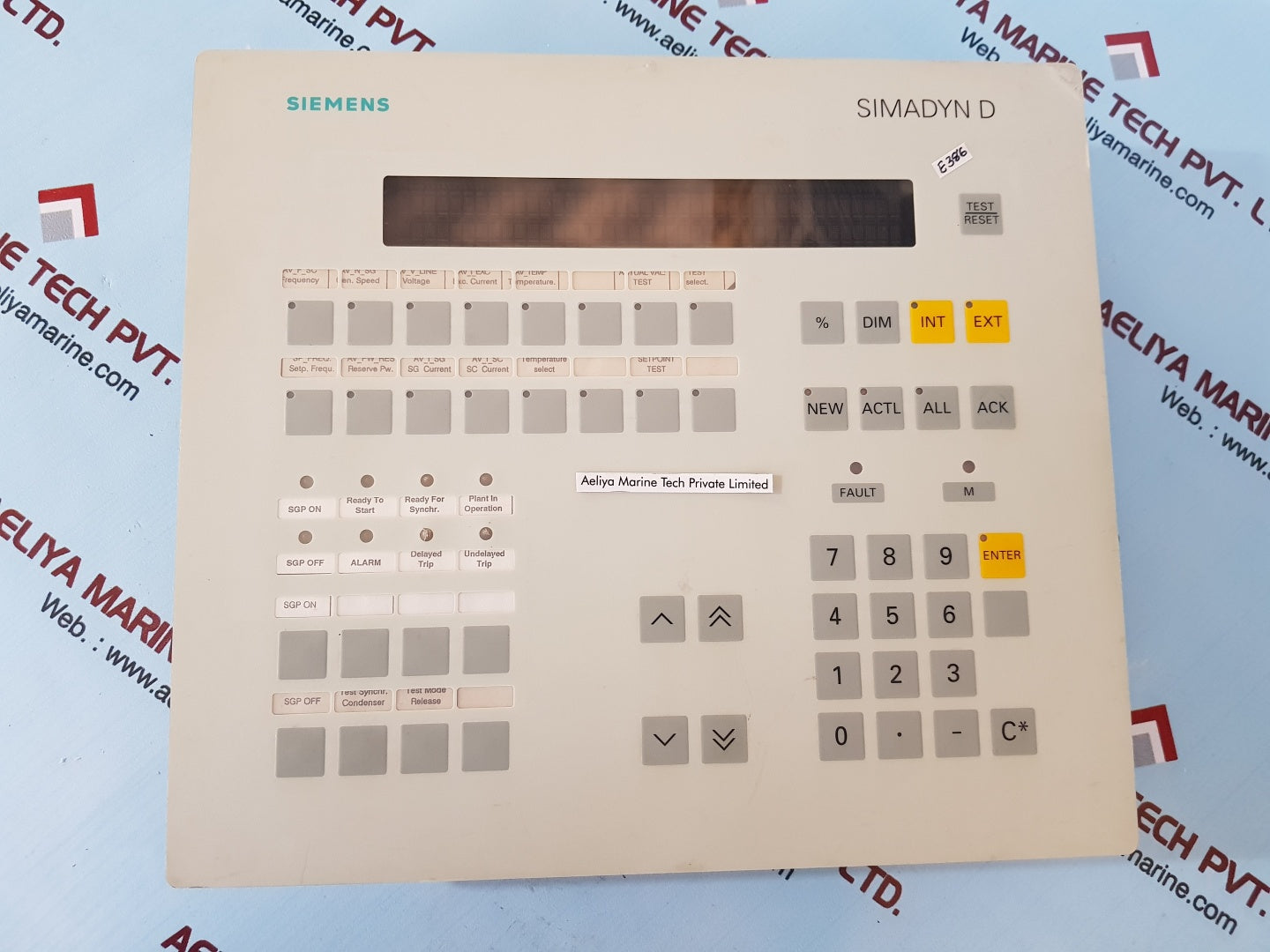Siemens 6dd 1670-0af0 simadyn d operator panel op1