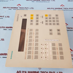 Siemens 6dd 1670-0af0 simadyn d operator panel op1