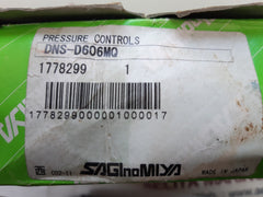 Saginomiya dns-d606mq pressure switch 0.118mpa, 1.86mpa