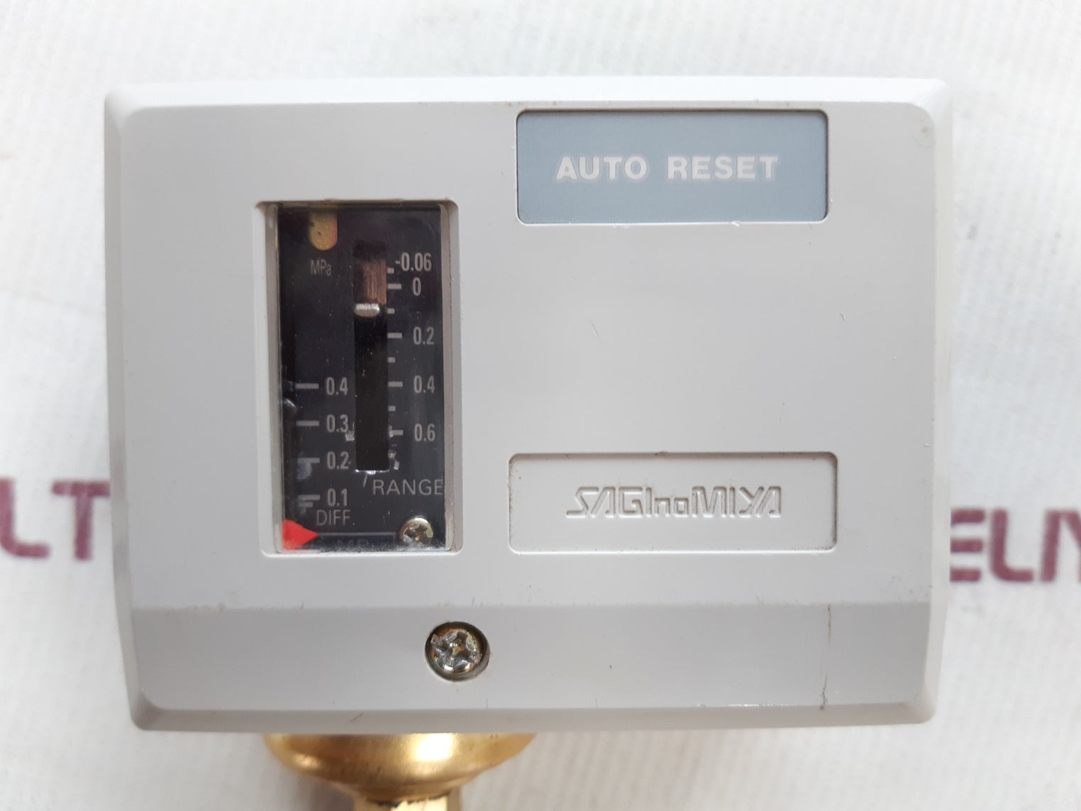 Saginomiya sns-c106 pressure switch range -0.06~0.6mpa