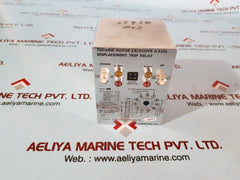 Shinko Amr Turbine Rotor Excessive Axial Displacement Trip Relay
