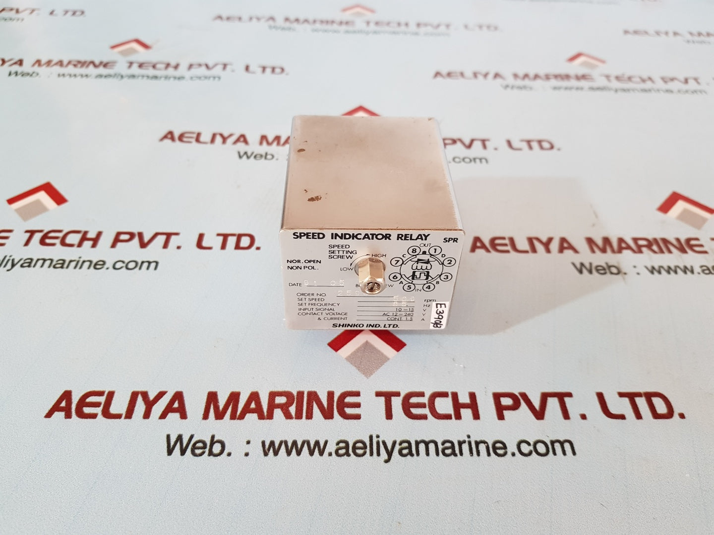 Shinko Speed Indicator Relay (Spr) 509Rpm,12-240V,85Hz
