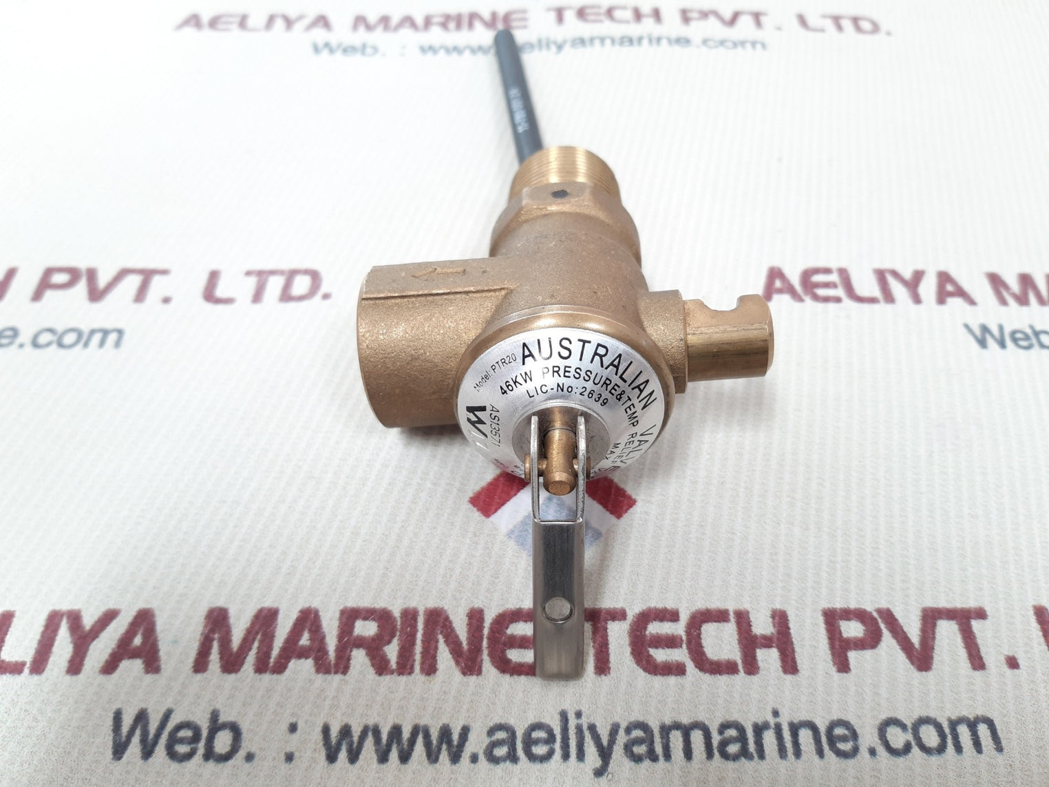 Avg ptr20 pressure & temp relief valve