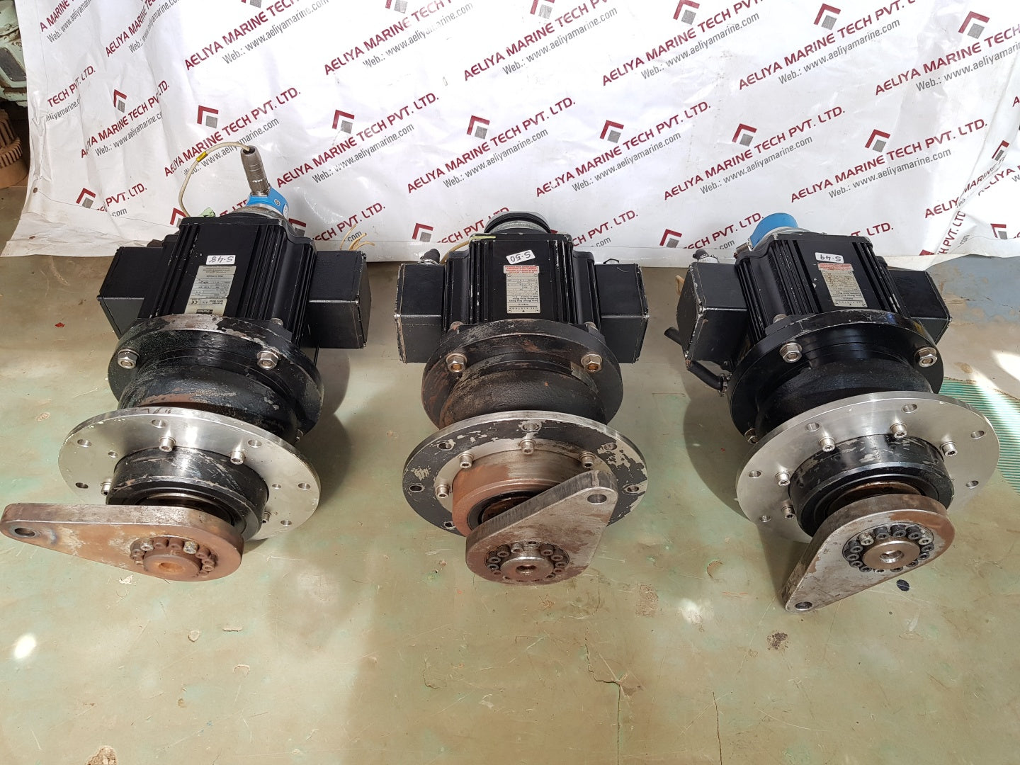 Parker ls914emr2402 brushless servo motor