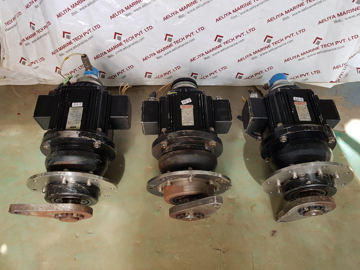 Parker ls914emr2402 brushless servo motor