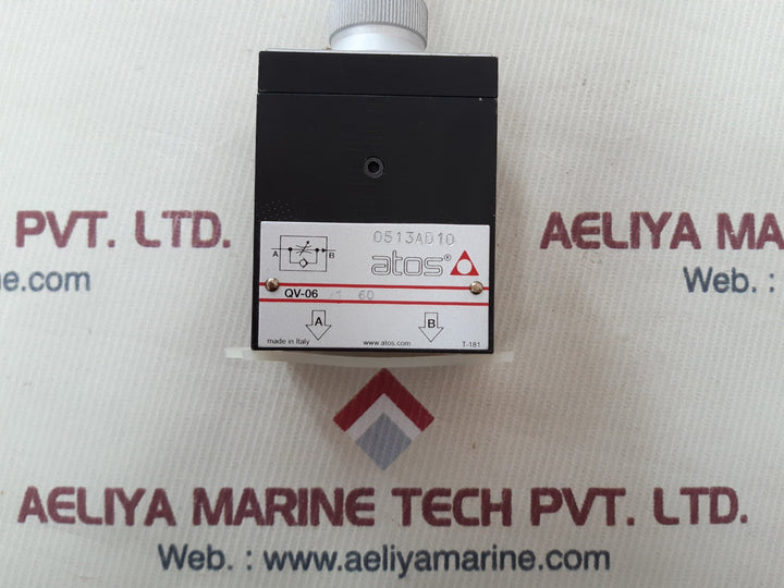 Atos qv-06 hydraulic valve