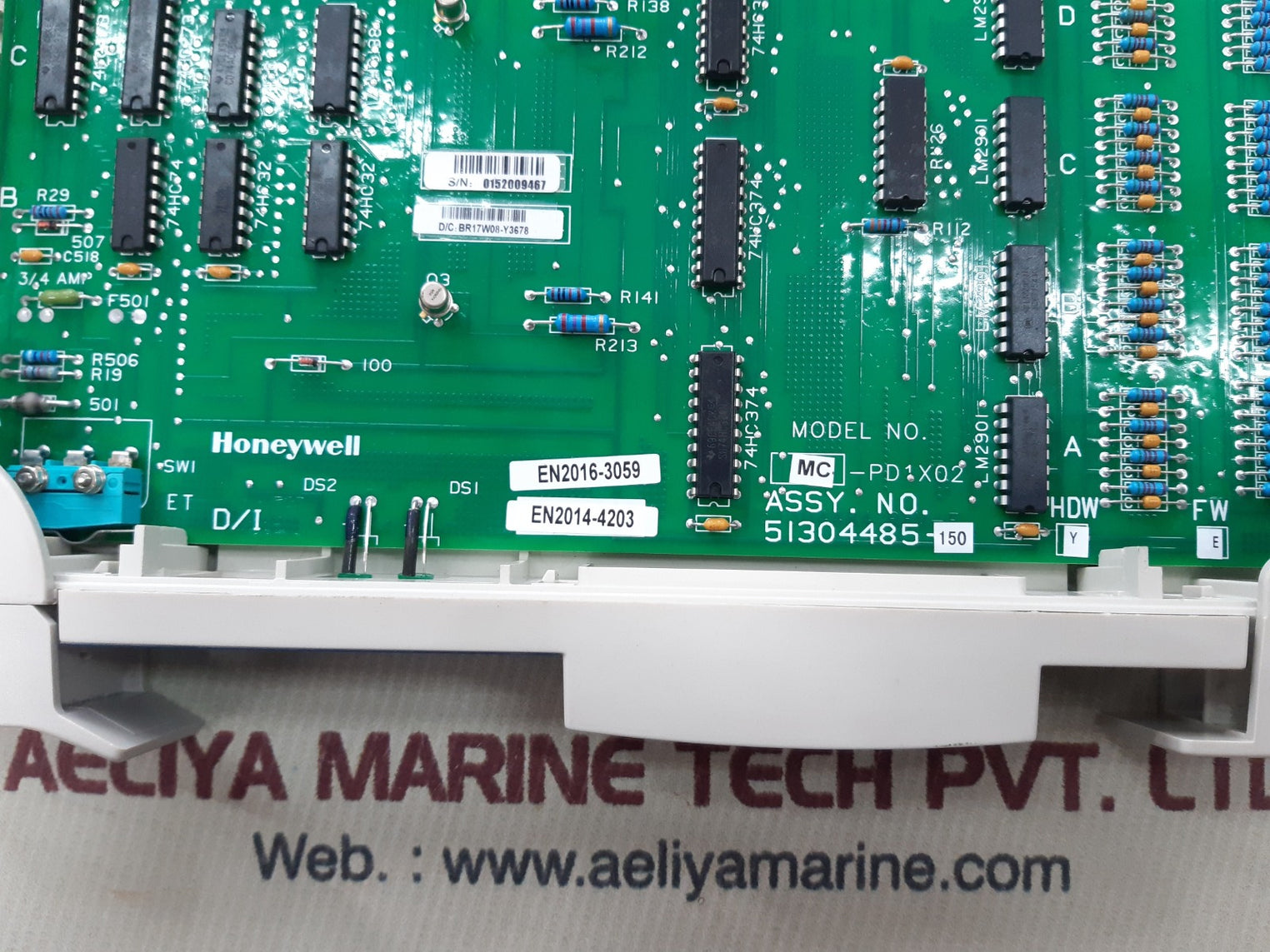 Honeywell mc-pd1x02 digital input module 51304485-150 hdw Y fw E