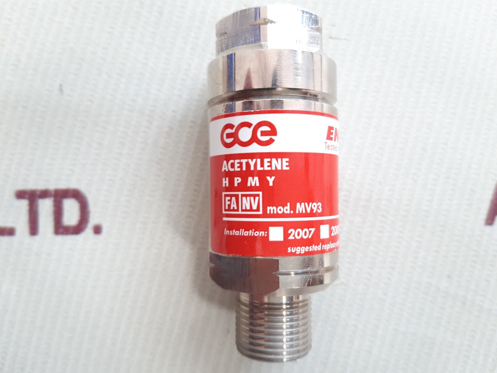 Set of 4x Gce en730-1 flashback arrestor