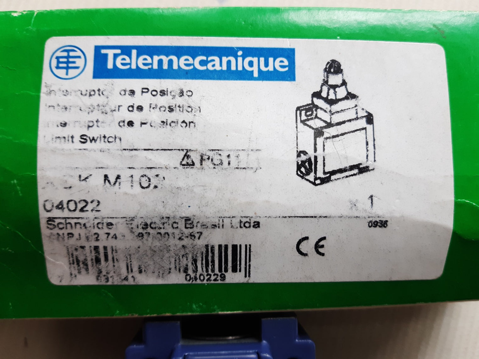 Telemecanique xck-j limit switch