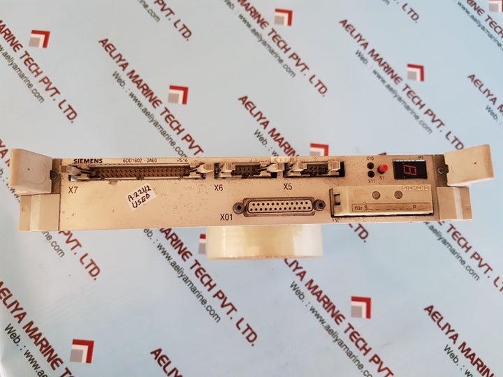 Siemens simadyn d 6dd1602-0ae0 ps16 cpu module
