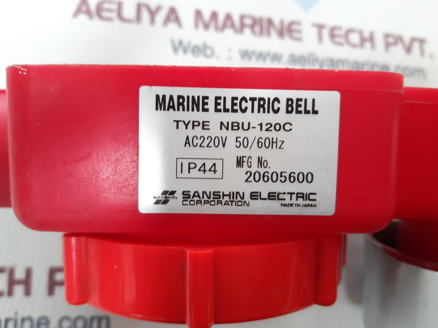 Sanshin nbu-120c marine electric bell ip44