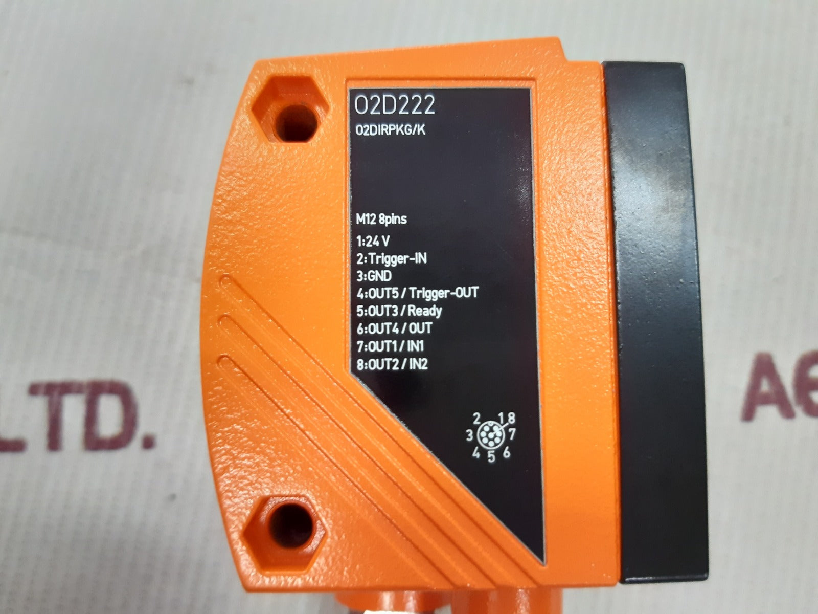 Ifm 02d222 02dirpkg/k object recognition sensor