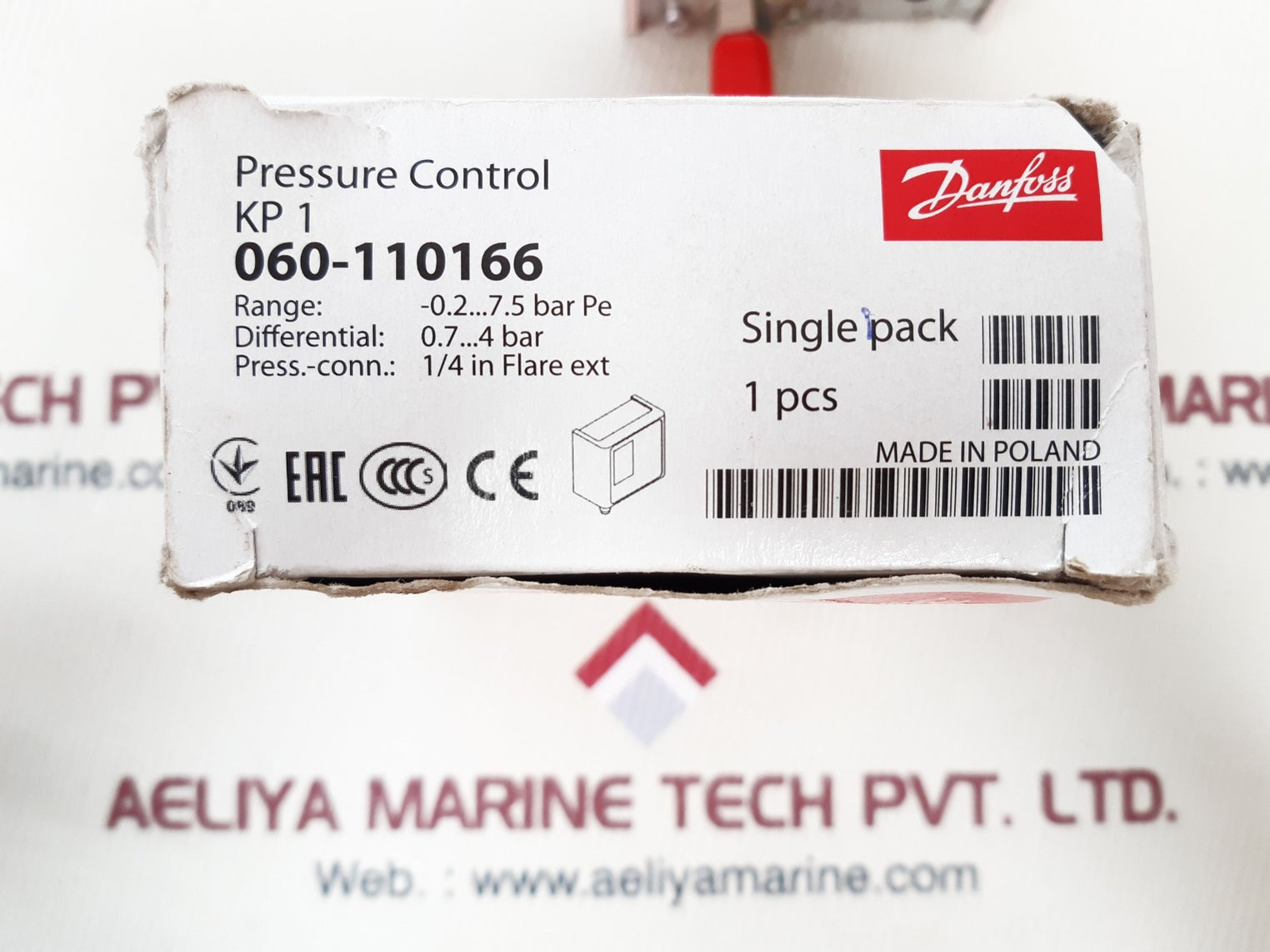 Danfoss kp1 060-110166 pressure control