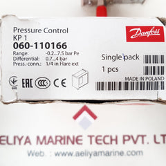 Danfoss kp1 060-110166 pressure control