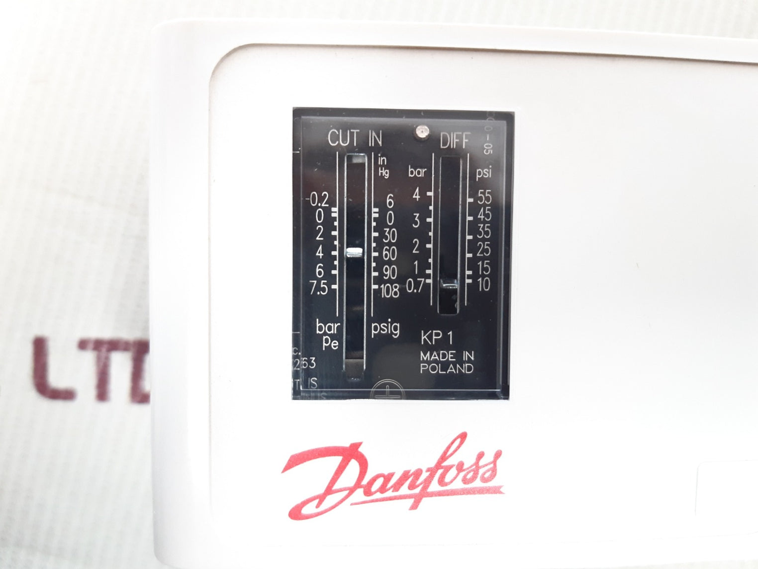 Danfoss kp1 060-110166 pressure control