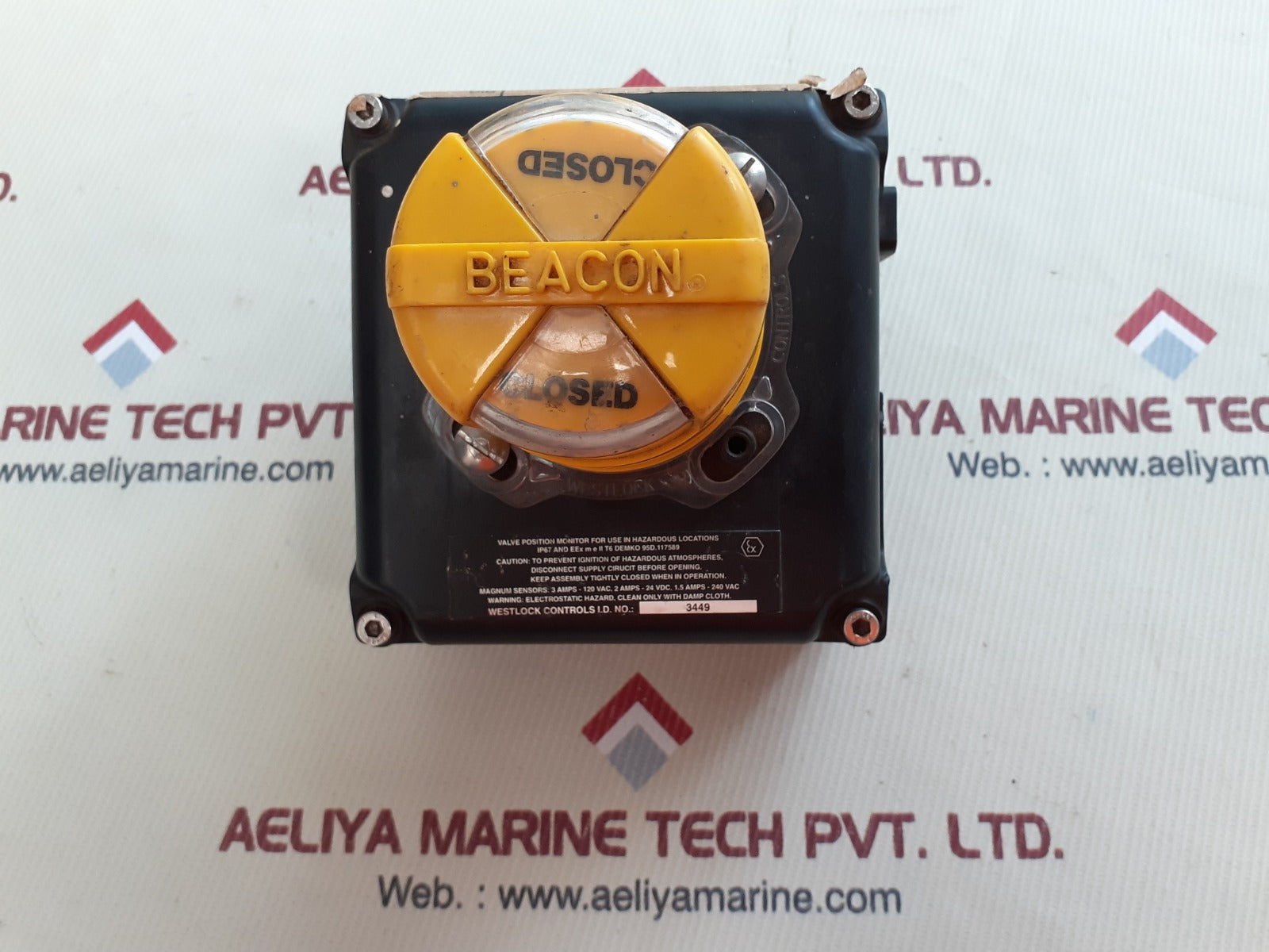 Westlock 3449-by-00-22wb-000 beacon position monitor