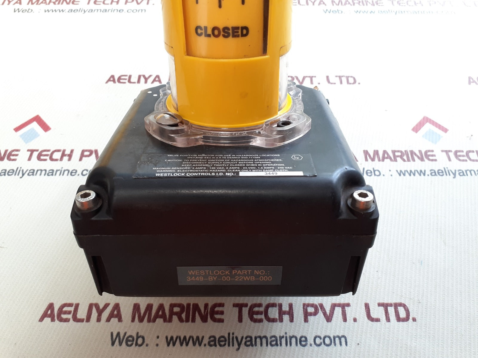 Westlock 3449-by-00-22wb-000 beacon position monitor