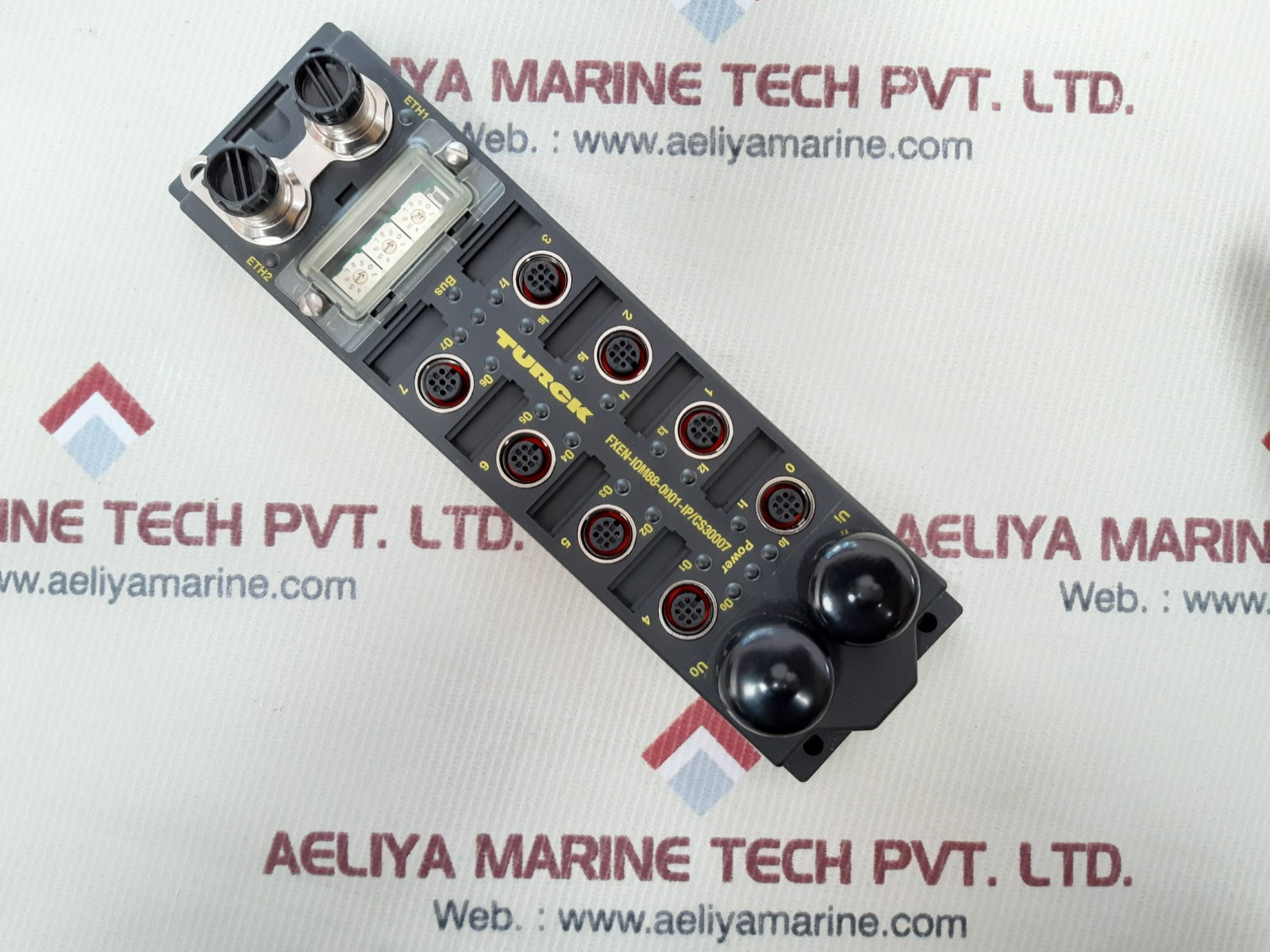 Turck fxen-i0m88-0001-ip/cs30007 ethernet/ip input/output station