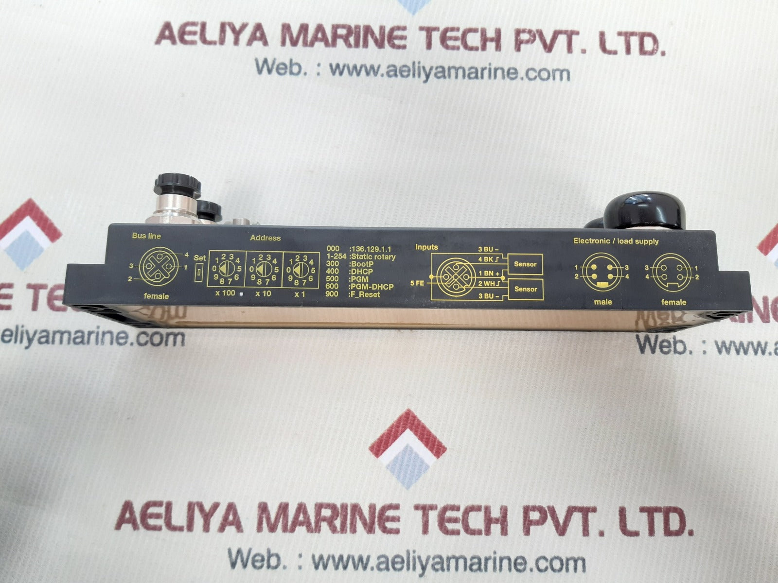 Turck Fxen-im16-0001-ip/Cs30007 Ethernet/Input Output Station Module,16 Sensor