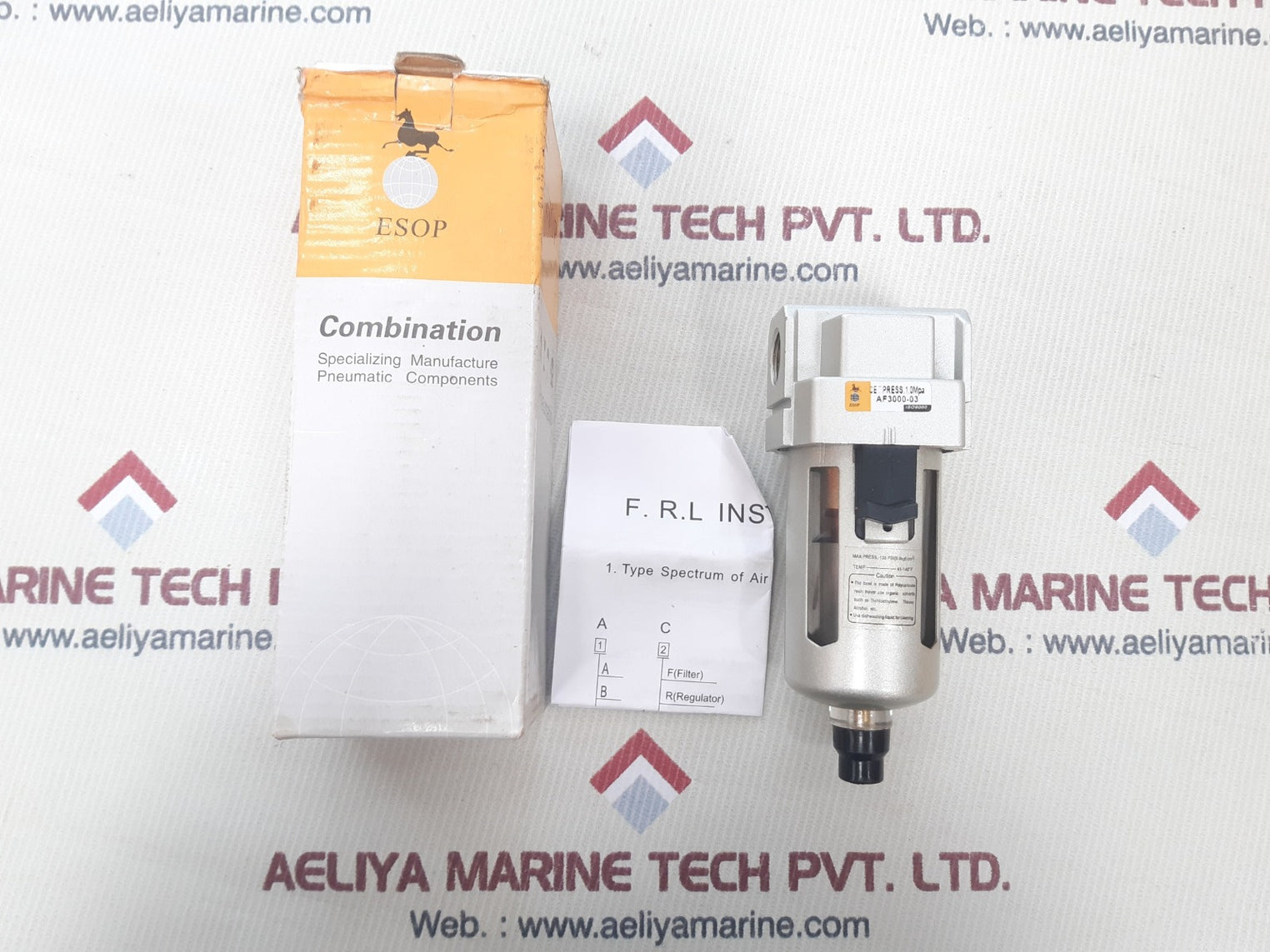 Esop af3000-03 pneumatic filter