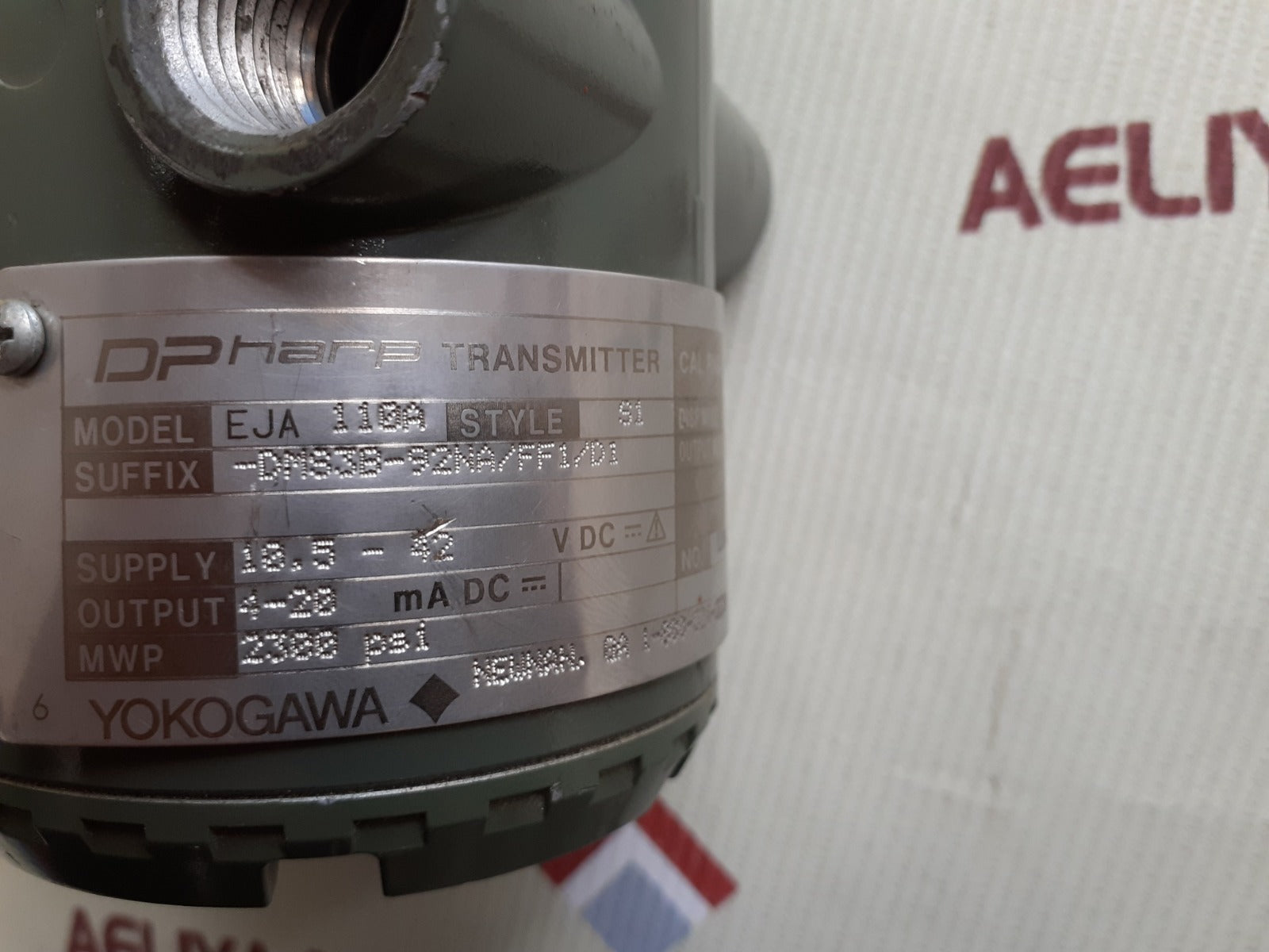 Yokogawa eja 110a style s1 dp harp transmitter