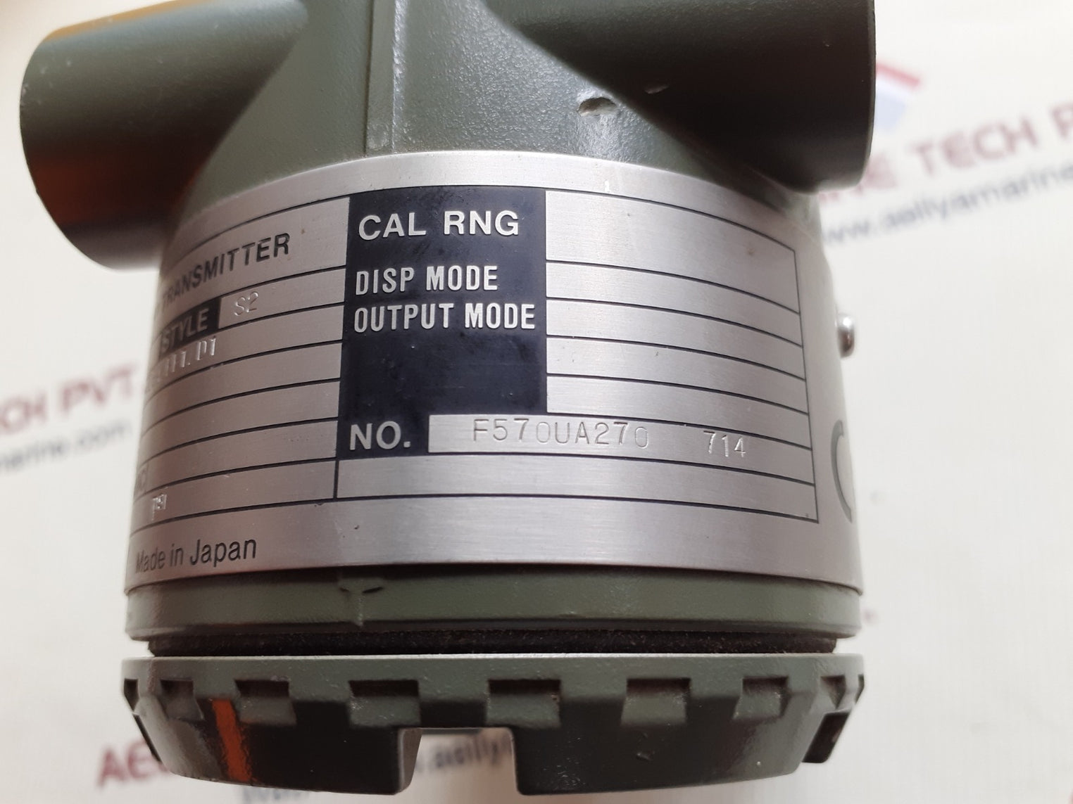 Yokogawa eja 110 dp harp transmitter dls4b-92ea/ff1/d1