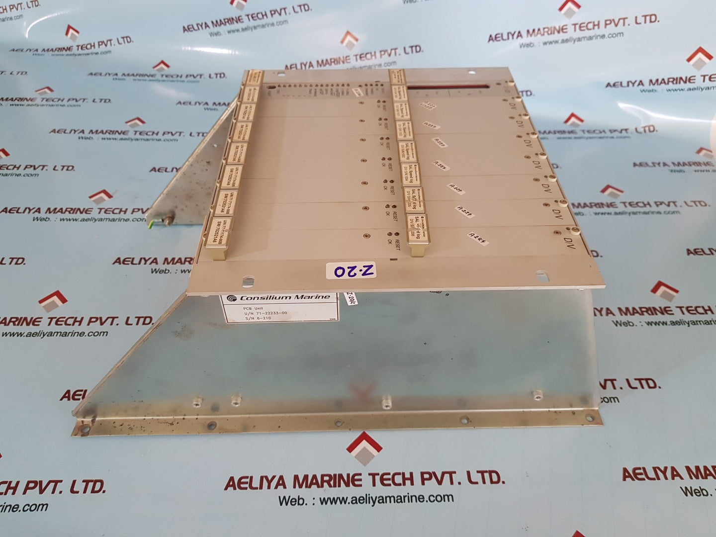 Consilium marine sal 860 pcb rack 71-22233-00