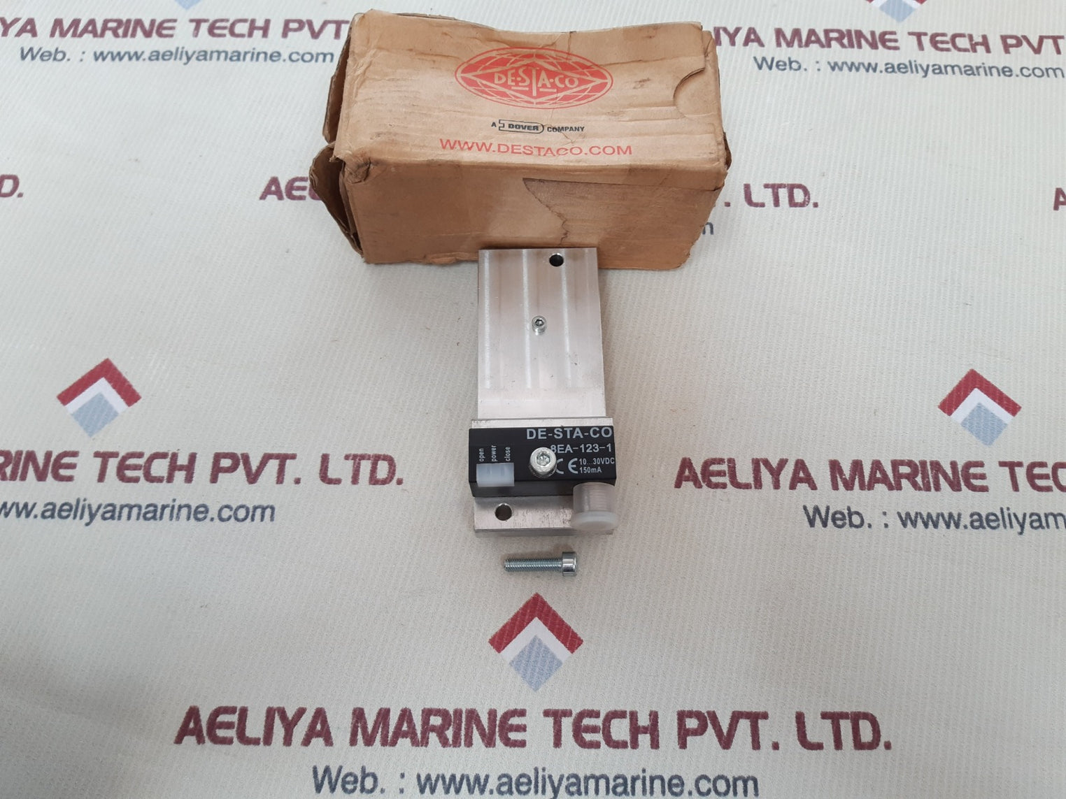 De-sta-co 8ea-123-1 pneumatic clamp