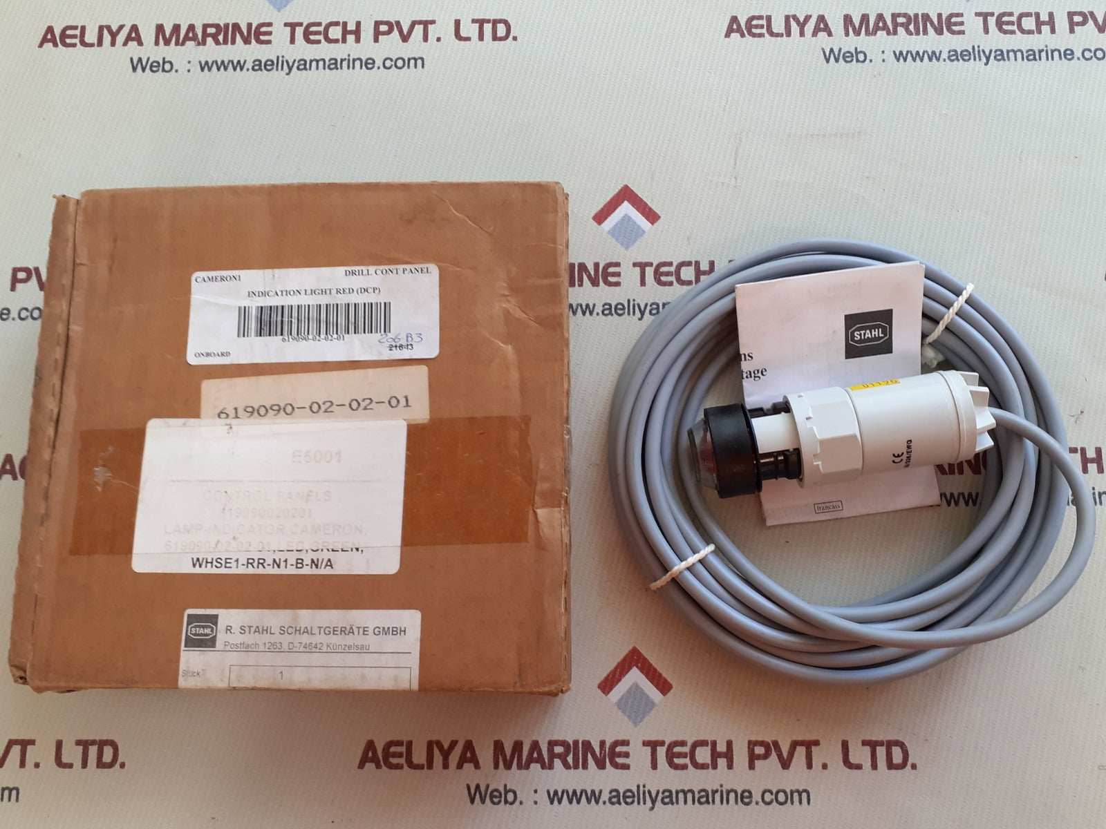 Stahl 8013/22 red lamp indicator