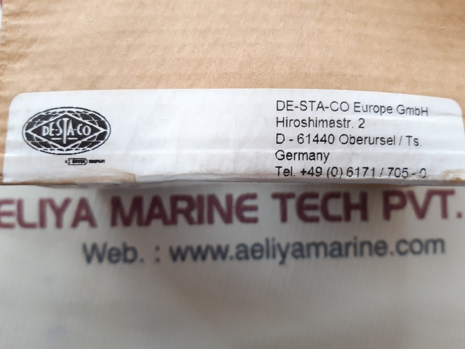 De-sta-co 8ea-123-1 clamp