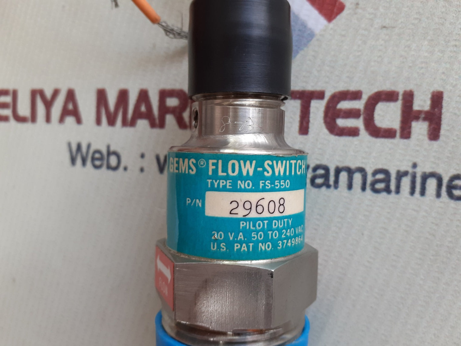 Gems fs-550 flow-switch 29608