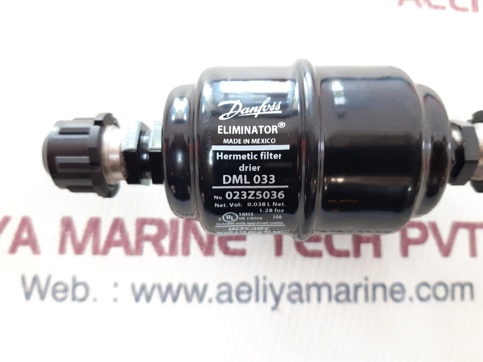 Danfoss dml-033 eliminator 023z5036 liquid line filter dryer