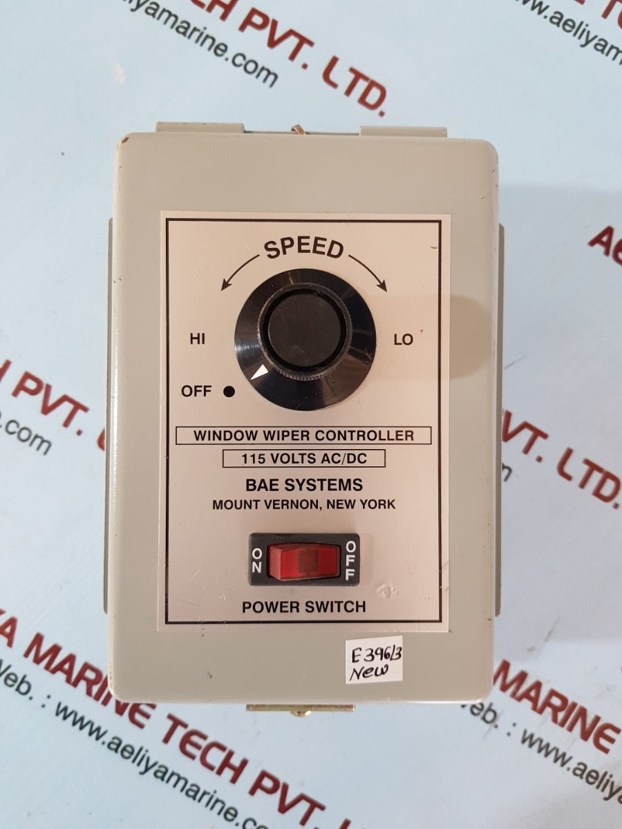 Bae systems window wiper controller 115v ac/dc