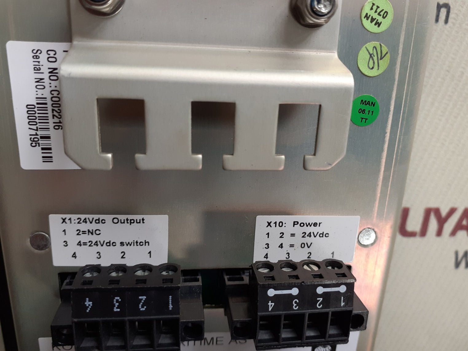 Kongsberg pbt 8100318 engine control & alarm system