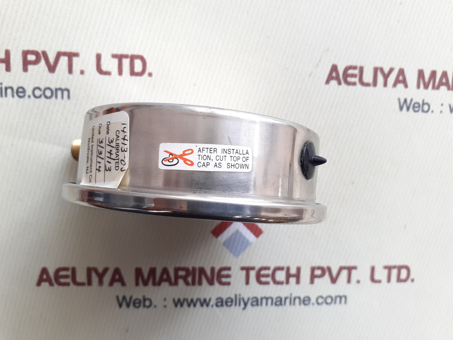 United instrument 100kpa pressure gauge 0-4bar 0-60psi