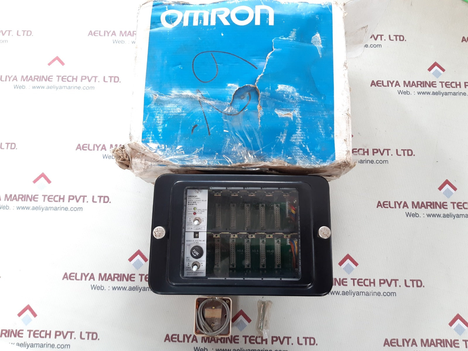 Omron k6em-ps multi-channel earth leakage relay
