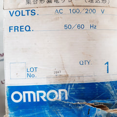 Omron k6em-ps multi-channel earth leakage relay