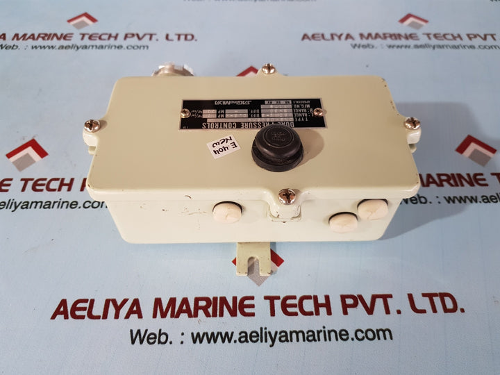 Saginomiya dns-d606m w dual pressure controls