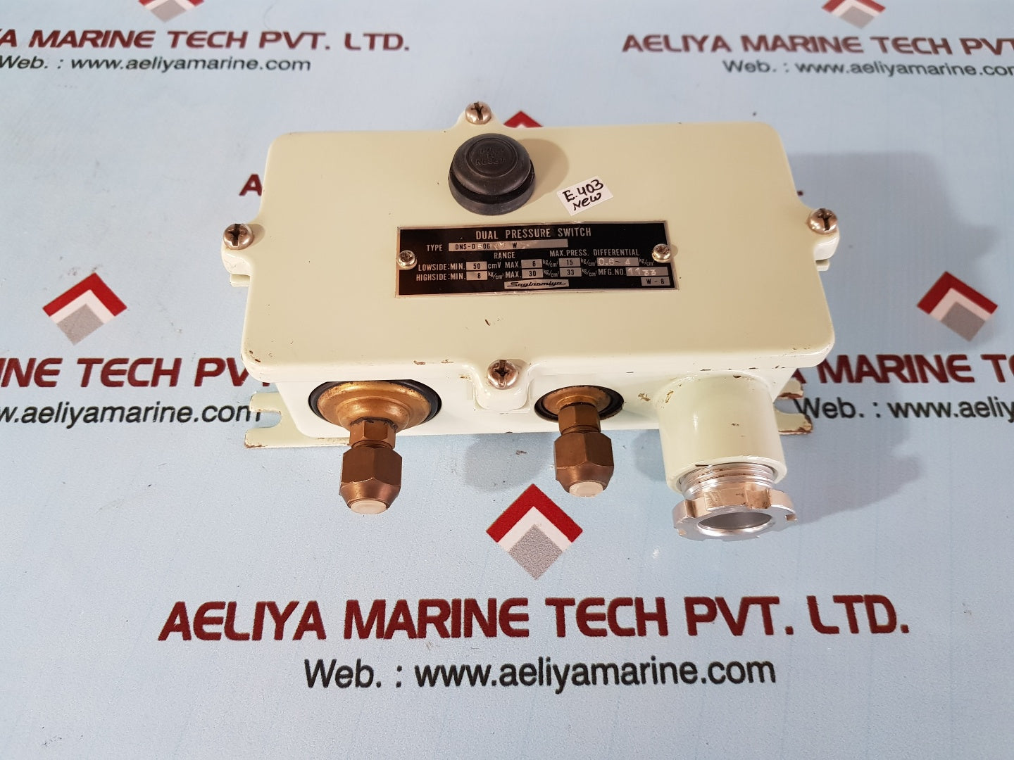 Saginomiya dns-d 606/m w dual pressure switch
