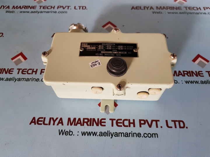 Saginomiya dns-d 606/m w dual pressure switch