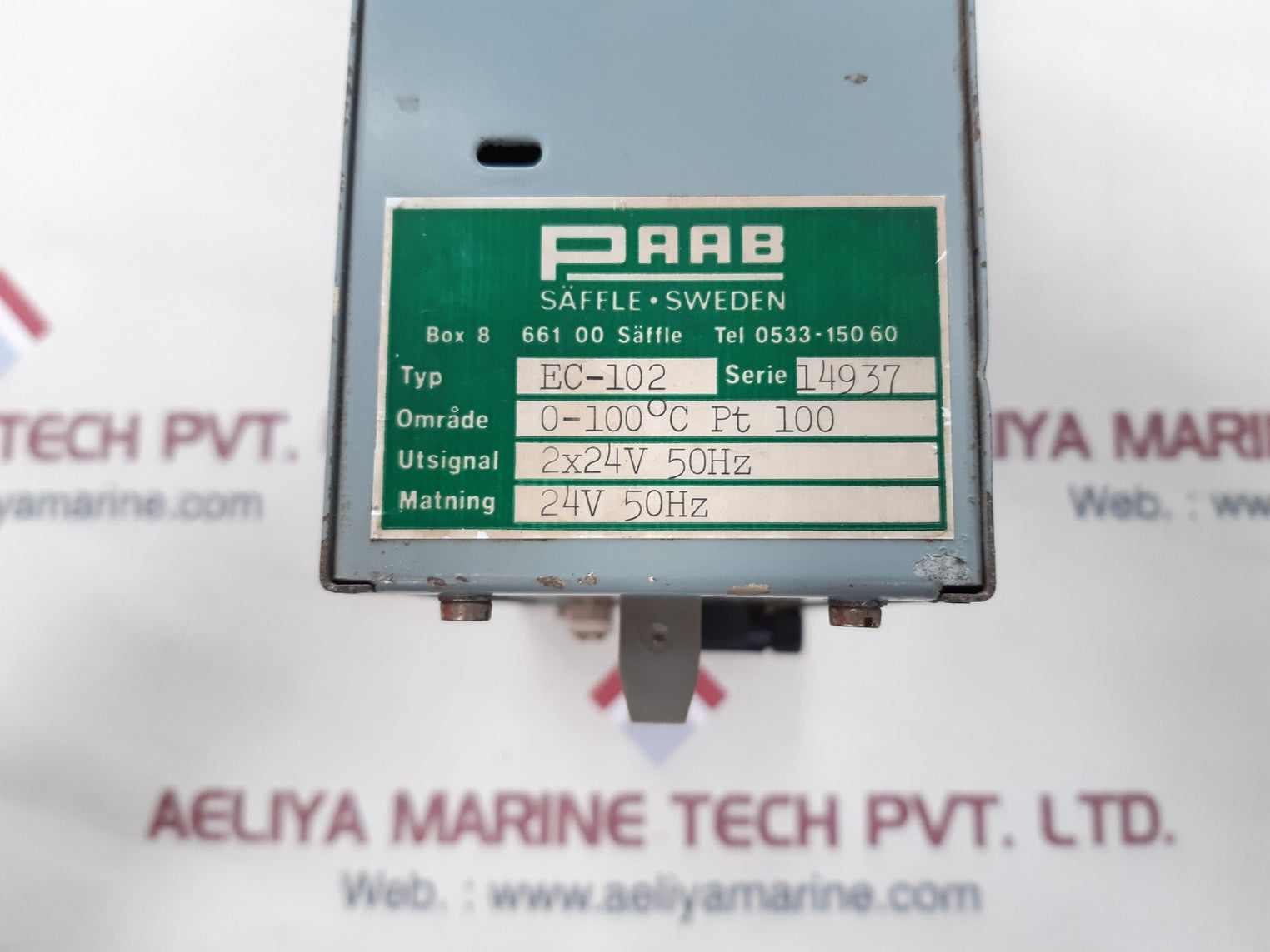 Paab ec-102 e-plus temperature controller