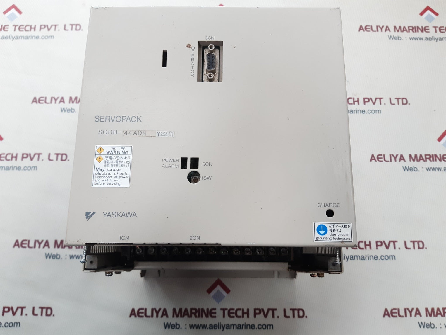 Yaskawa electric sgdb-44admy223a servopack 200/300v 50/60hz phase 3