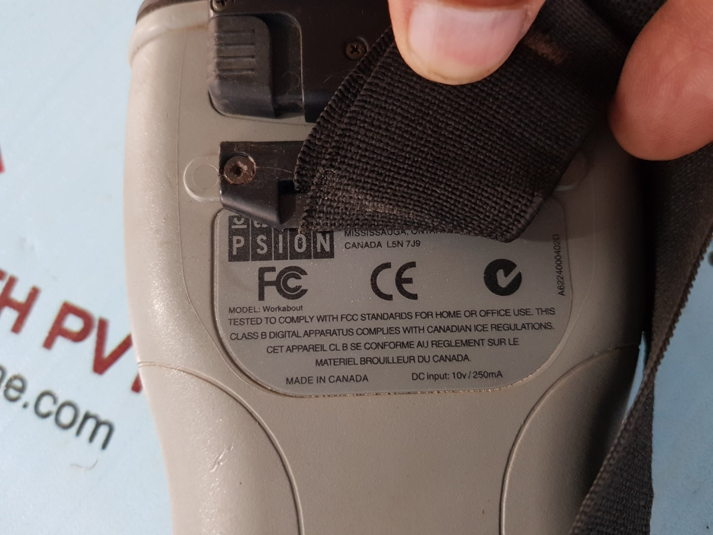 Psion workabout mx handheld scanner computer