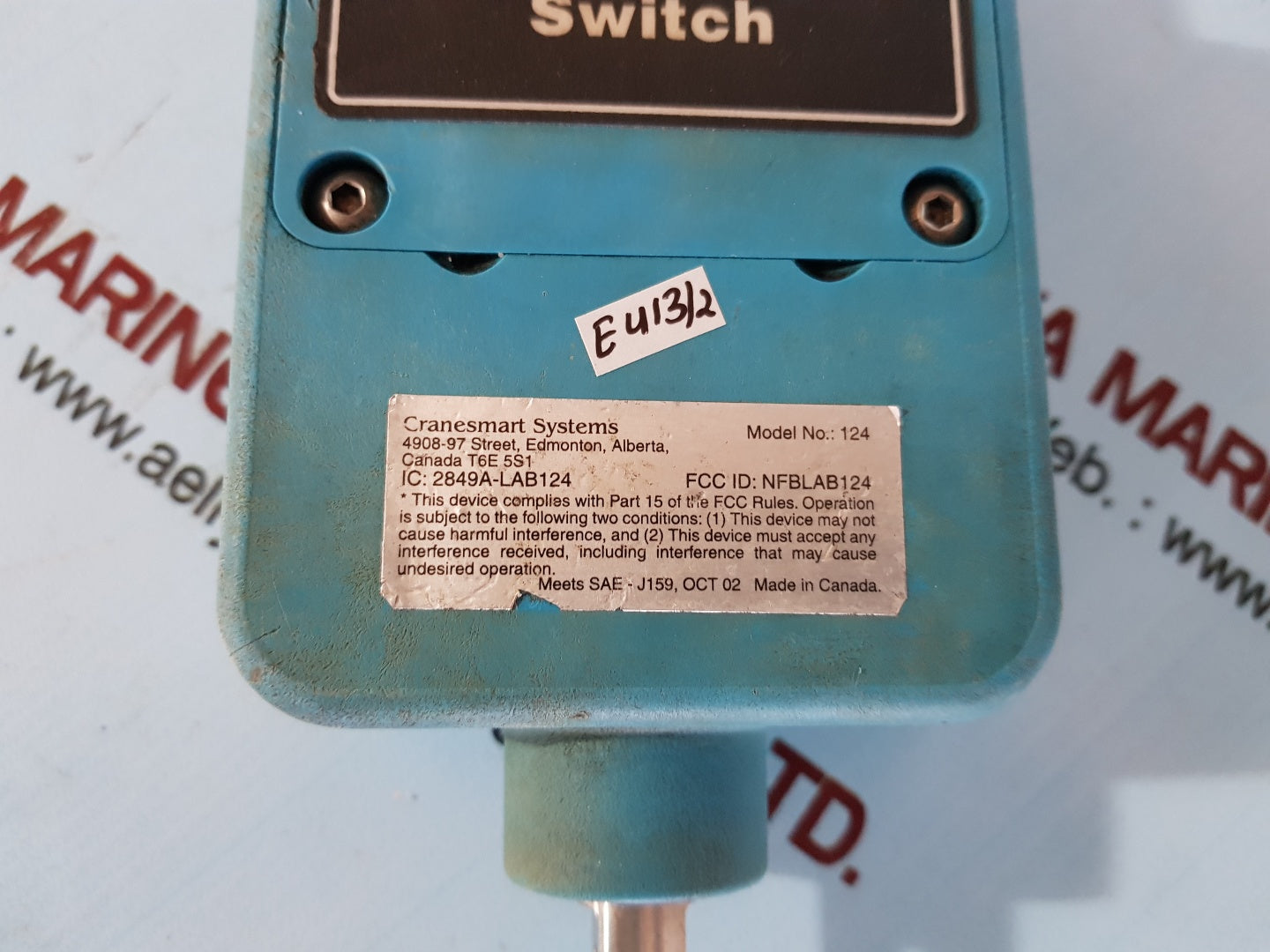 Cranesmart 124 anti-two-block switch