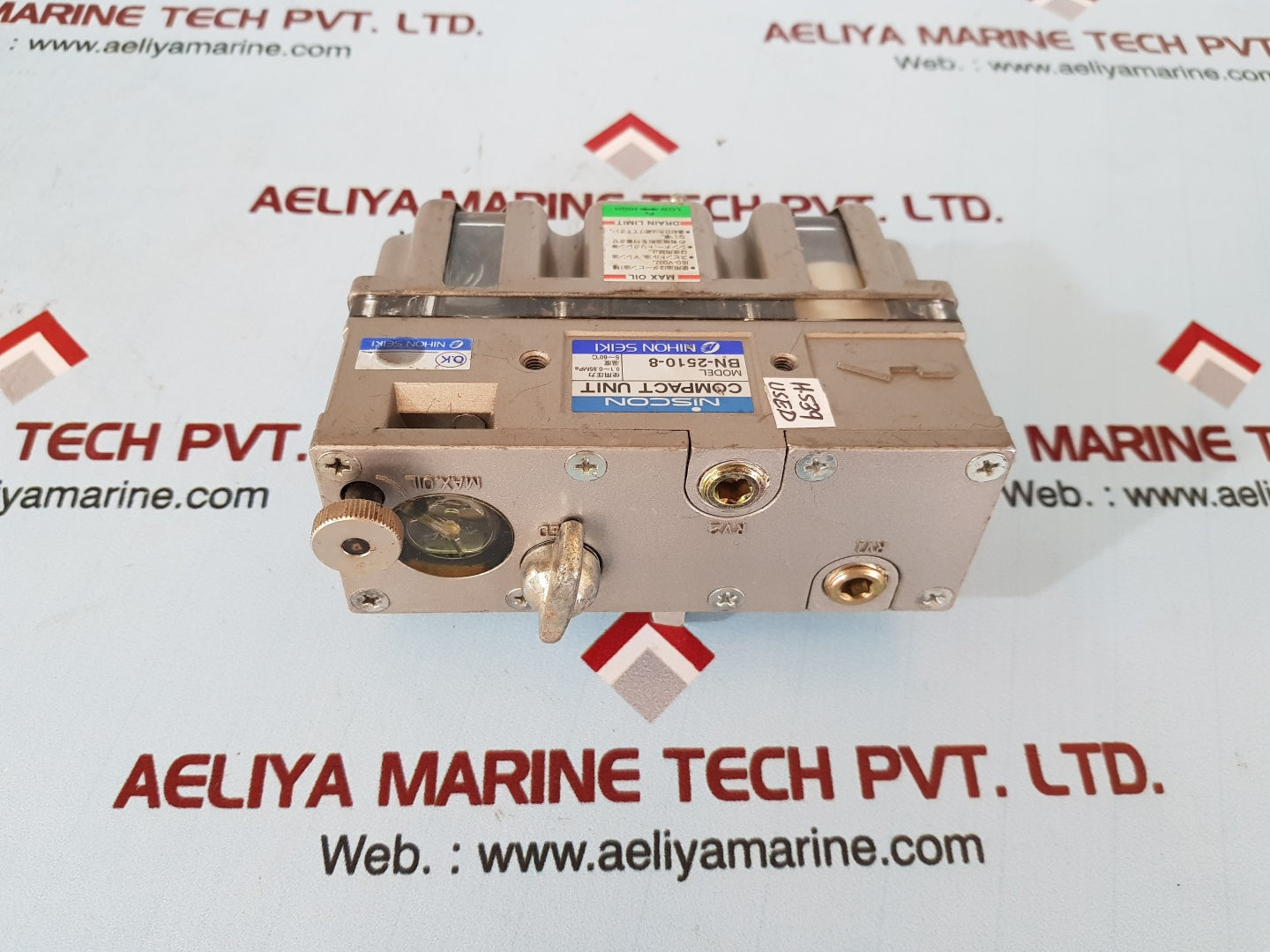 Nihon Seiki bn-2510-8 niscon compact unit 0.1~0.85mpa