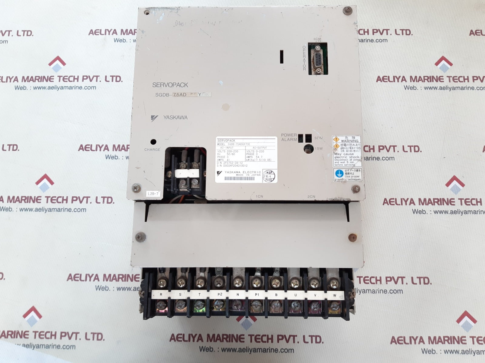Yaskawa sgdb-75adgy73e servopack